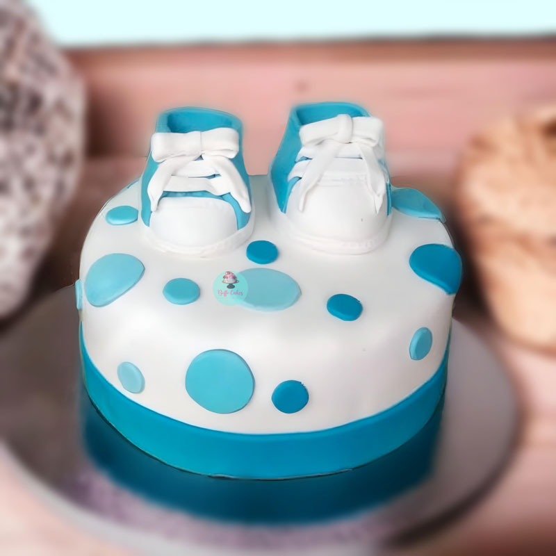 Blue-Shoes-Baby-Shower-Cake